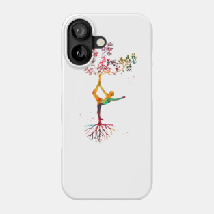 Yoga pose Phone Case