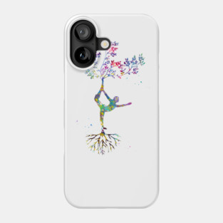 Yoga pose Phone Case