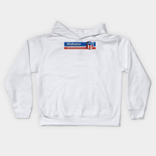 Alabama - United State of America Kids Hoodie
