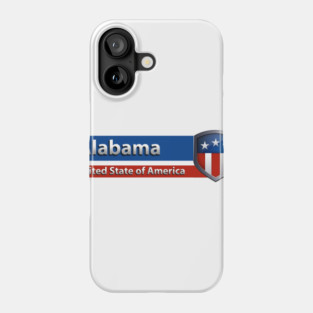 Alabama - United State of America Phone Case