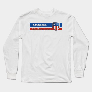 Alabama - United State of America Long Sleeve T-Shirt