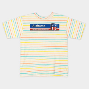 Alabama - United State of America Kids T-Shirt