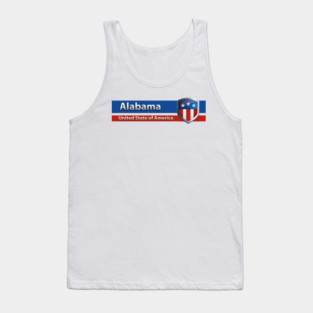 Alabama - United State of America Tank Top