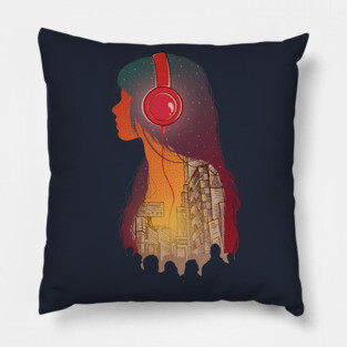 Music Cure the Loneliness Pillow