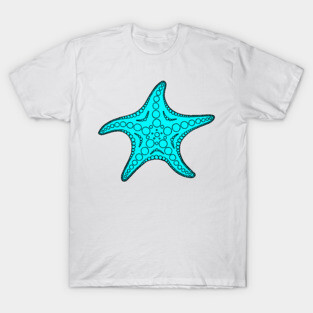 Starfish (blue/black) T-Shirt
