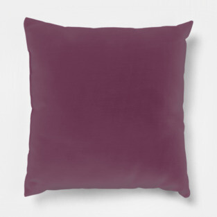 Mulberry Purple Plain Solid Color Pillow
