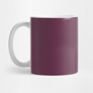 Mulberry Purple Plain Solid Color Mug