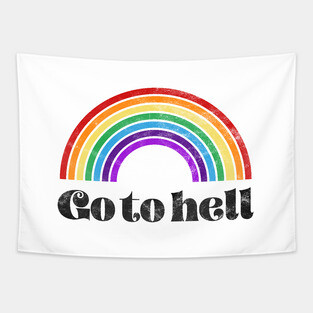 Go to hell Tapestry