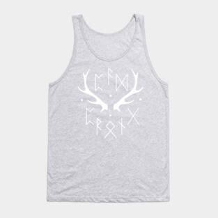 Pad&Prong Taxidermy "Runes" Logo (Reversed) Tank Top