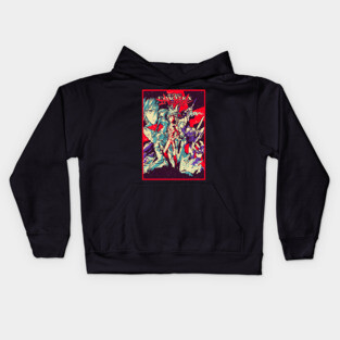 Evangelion Death And Reborn Kids Hoodie