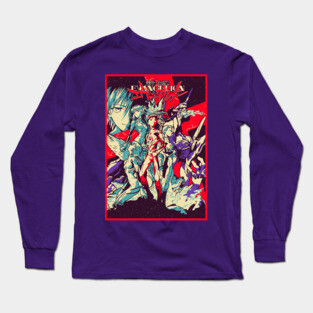 Evangelion Death And Reborn Long Sleeve T-Shirt