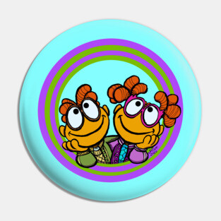 Scooter and Skeeter Pin