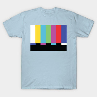 Sheldon Test Card Pattern T-Shirt
