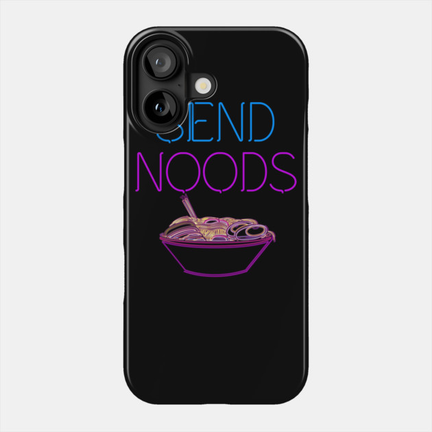 Send Noods Noodles Ramen Phone Case by belownormal
