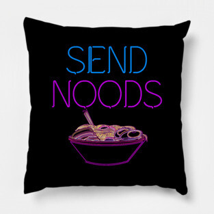 Send Noods Noodles Ramen Pillow