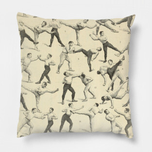 Vintage Boxing Pillow