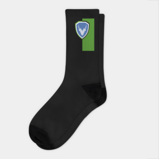 Fantasy War Banner Socks