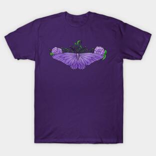 Purple Butterfly T-Shirt