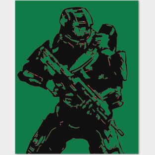 Master Chief Posters and Art