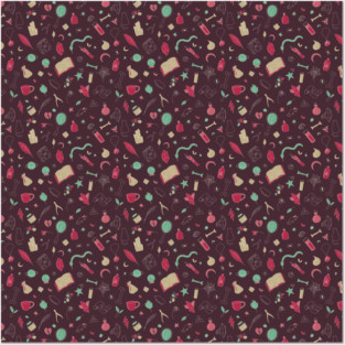 Hocus Pocus Dark Purple Posters and Art