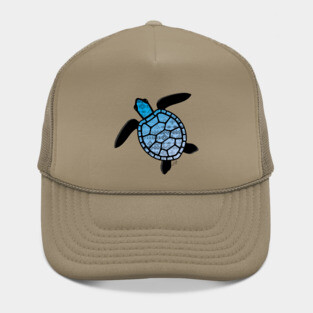tropical turtle with aztec design Hat