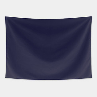 Rich Blue Plain Solid Color Tapestry