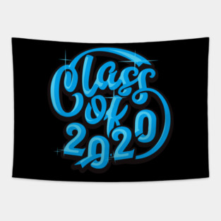 Class Of 2020 Tee Graduate Family Matching Set Tapestry