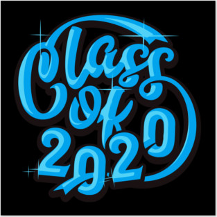Class Of 2020 Tee Graduate Family Matching Set Posters and Art