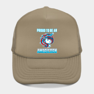 Proud to be an Americorn Unicorn Hat