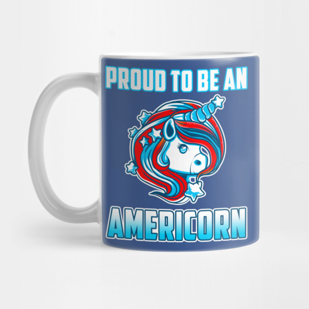 Proud to be an Americorn Unicorn by creative