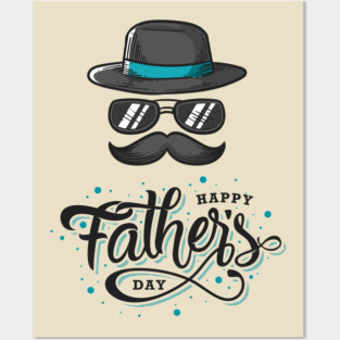 Happy Fathers Day T-Shirt Posters and Art