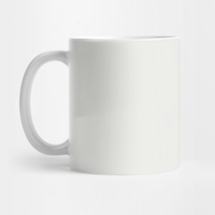 Chalk White Plain Solid Color Mug