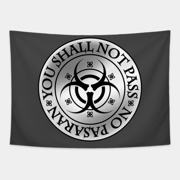 You Shall Not Pass Tapestry by agraf
