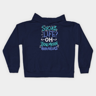 Theatre Rehearsal Kids Hoodie