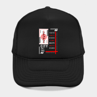 Urban City Design - Japan Tokyo Nagoya Kyoto Osaka Hat