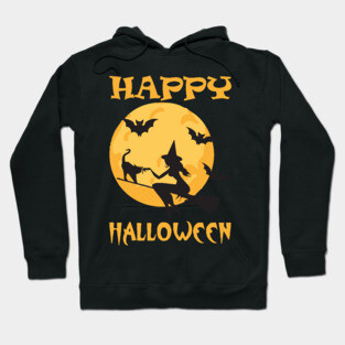 Happy Halloween Witch Hoodie