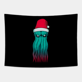 Cosmic Santa Tapestry