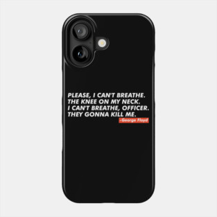 Justice for George Floyd Phone Case