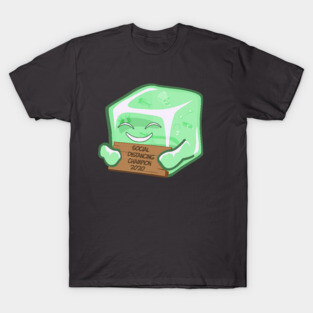 Social Distancing Champion D&D T-Shirt