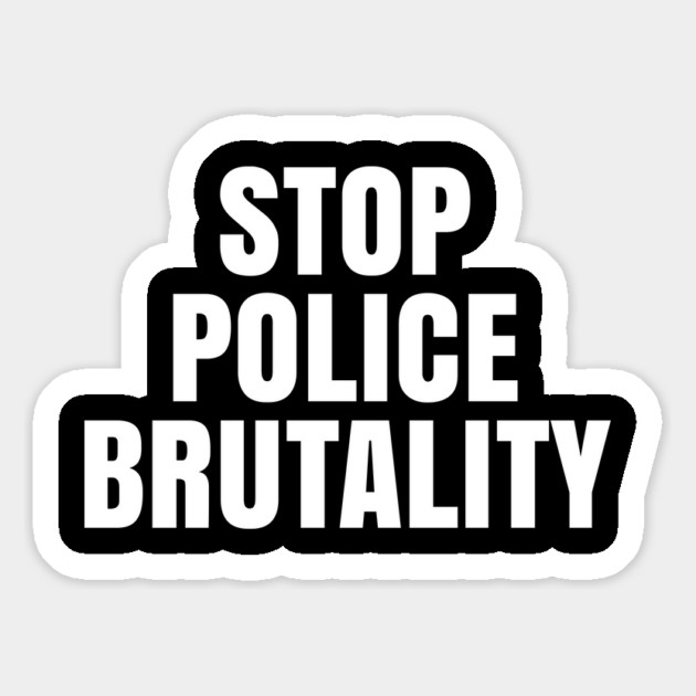 Stop Police Brutality, Black Lives Matter, George Floyd Magnet by UrbanLifeApparel