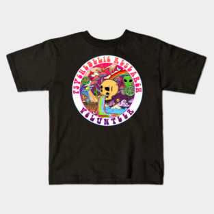 Psychedelic Research Volunteer Kids T-Shirt