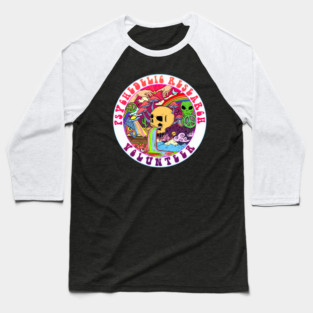 Psychedelic Research Volunteer Baseball T-Shirt