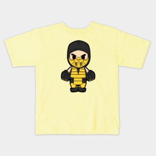 Scorpion Mortal Kombat Chibi Kids T-Shirt