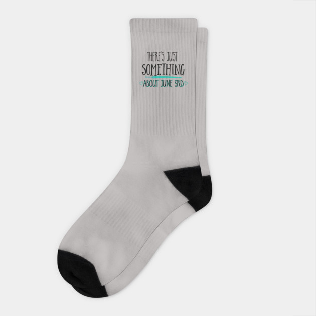 There's just something about June3rd - Gilmore Girls Day Socks by Stars Hollow Mercantile