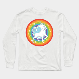 The Sparkliest, Most Fabulous Unicorn of them All Long Sleeve T-Shirt
