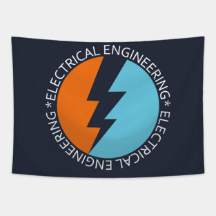 electrical engineering, electric engineer, electrician Tapestry