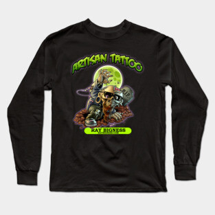 Ray Bigness - Artisan Tattoo - Color Long Sleeve T-Shirt
