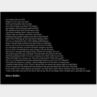 Henry Rollins Quotes Posters and Art