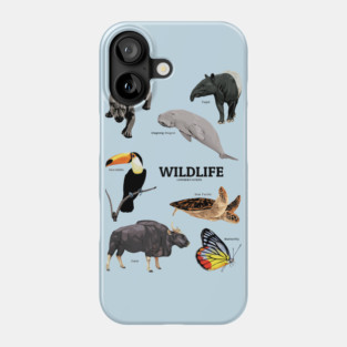 Save beautiful Wildlife Phone Case