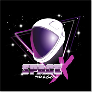 SpaceX Dragon Posters and Art